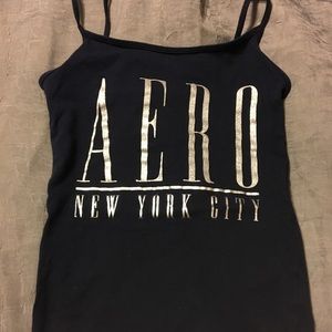 Aeropostale-New York City navy blue cami